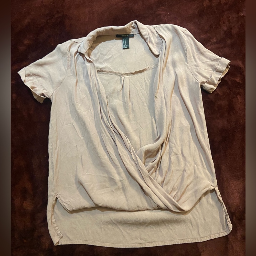 Women’s taupe blouse